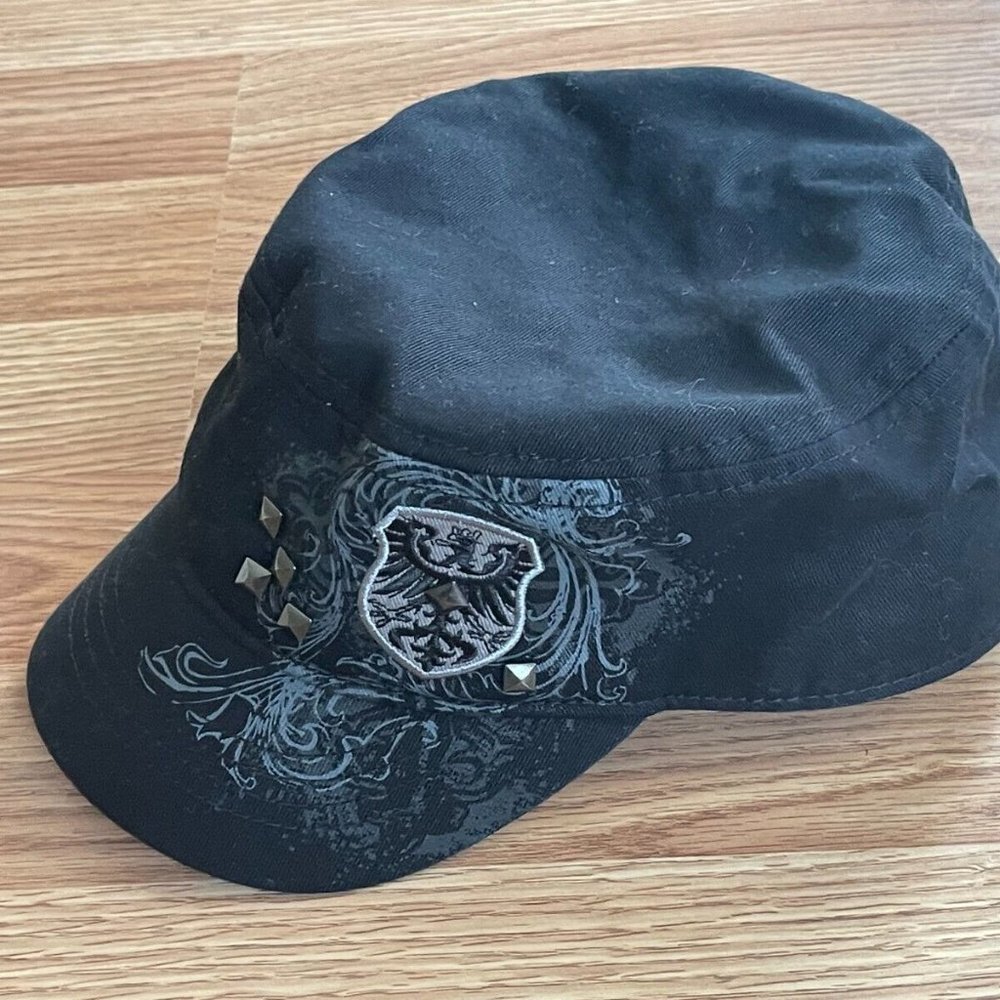 Bio-Domes Headwear Women Hat Black Cotton Cap One Size Fit Most Hat